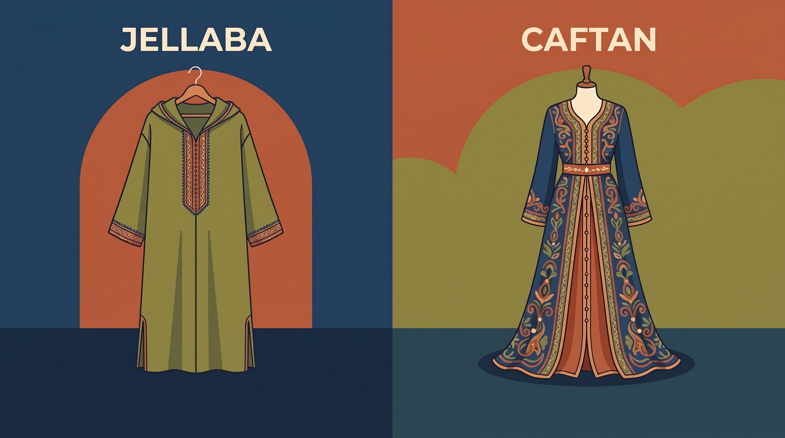 What Is a Jellaba and How Is It Different from a Caftan? A Straight Answer to Morocco's Most Misunderstood Fashion Question