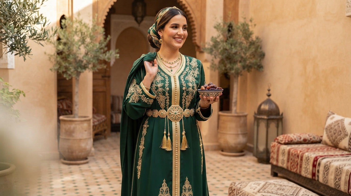 How to Dress for Eid Al Fitr in 2026: Why a Moroccan Caftan Is the Most Elegant Choice You Have Not Considered