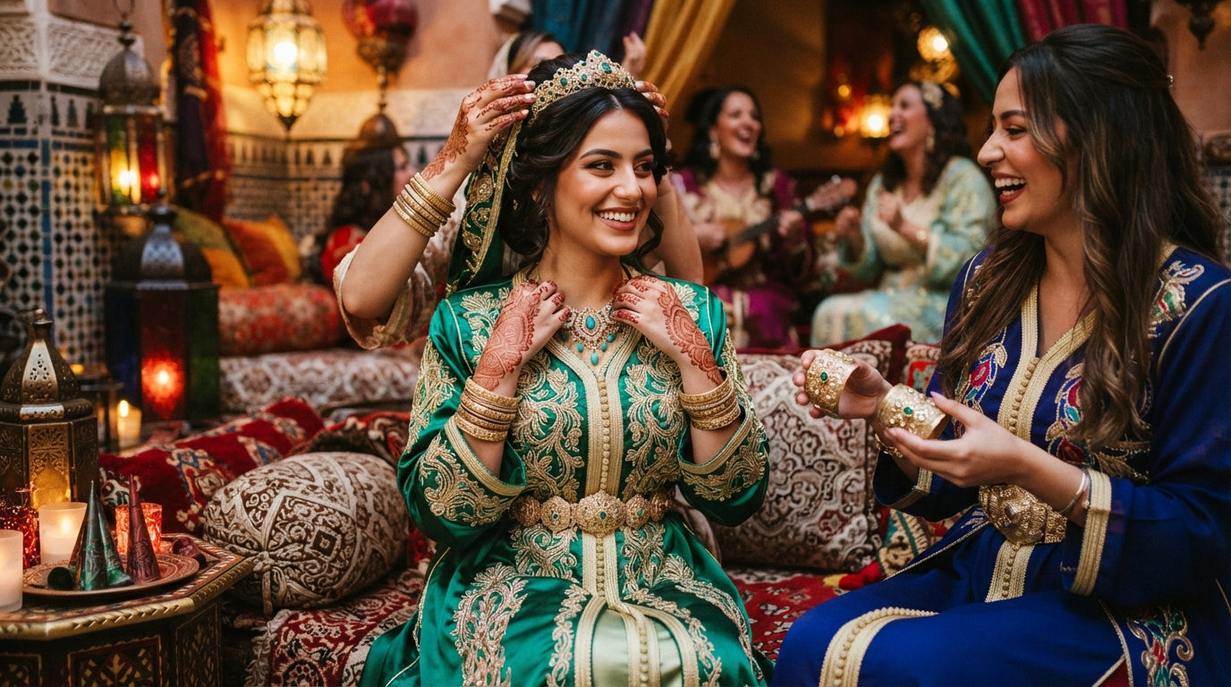How to Style a Caftan for a Henna Night: The Accessory Rules Most Women Get Wrong