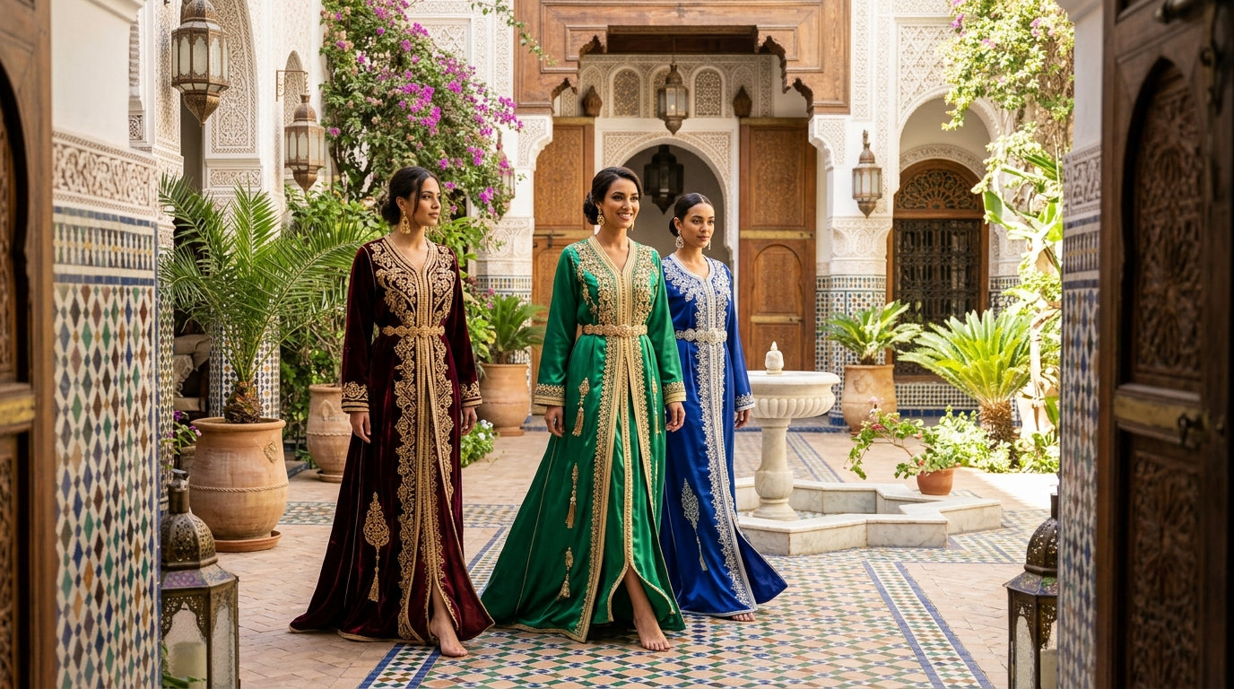 One-Piece Moroccan Caftans – Effortless Elegance