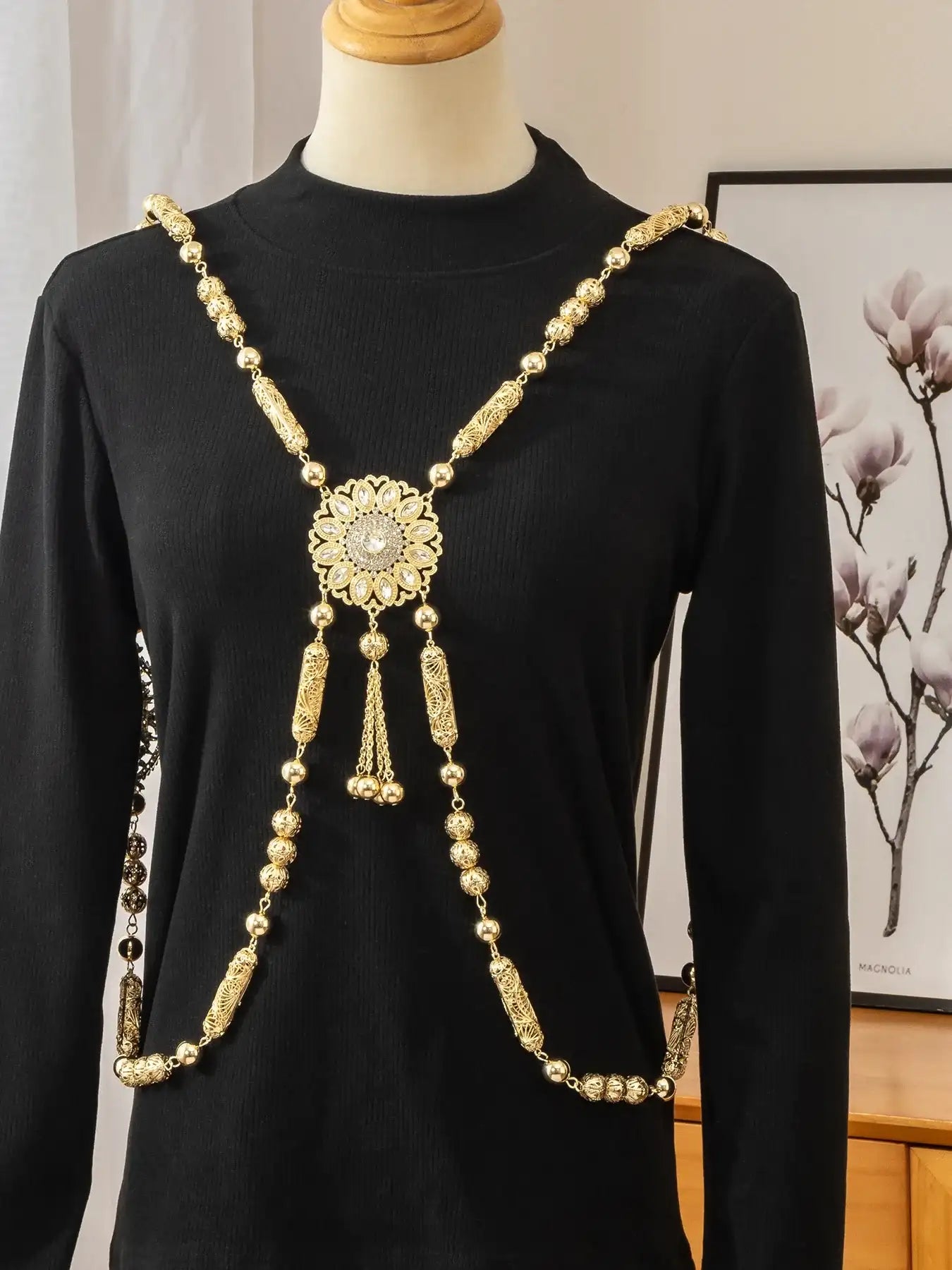 Kaftan – Koninklijke bruidslichaamsketting