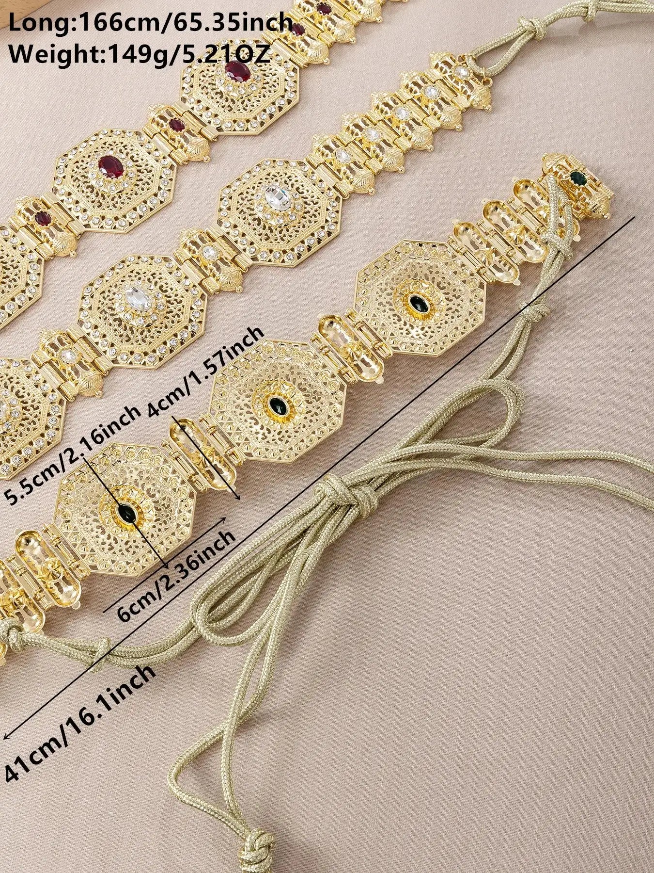 Caftan – Marokkaanse Prestige Octagoon Riem