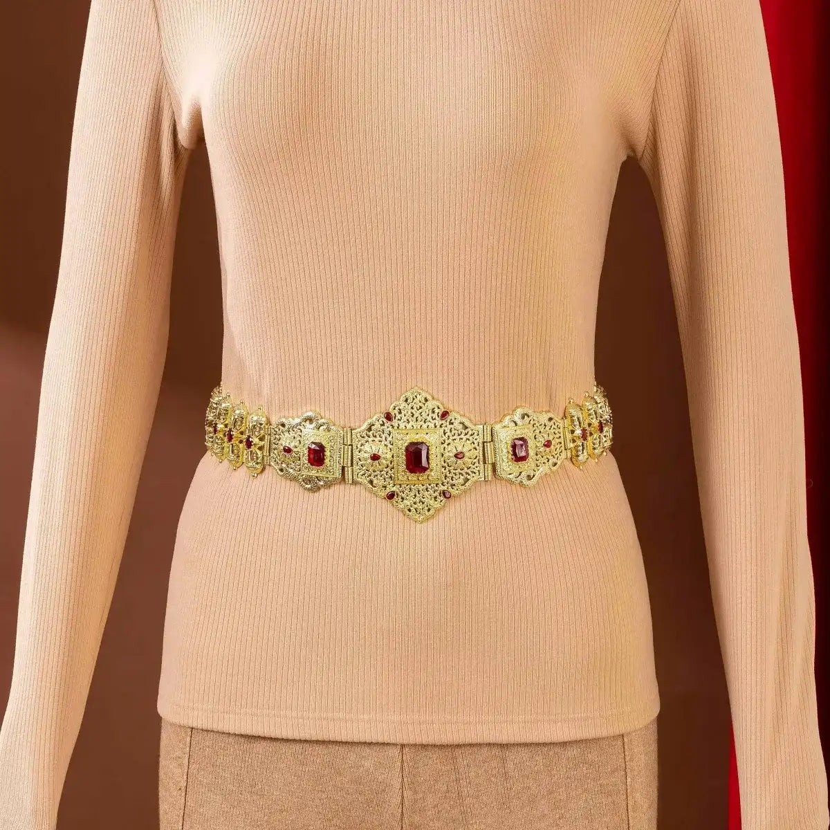 Kaftan – Koninklijke gebeeldhouwen tailleketting