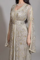 Caftan – Royal V-Neck A-Line Evening Caftan