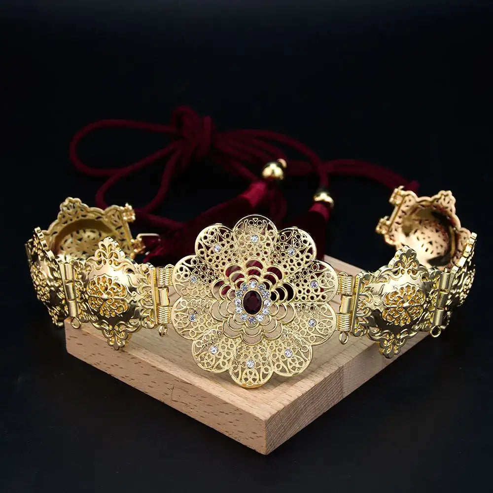 Kaftan – Gouden bruidstassel ketting