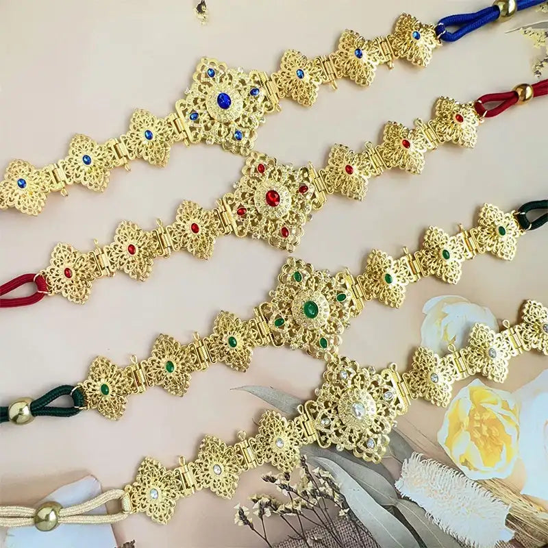 Kaftan – Gouden Sahara riem (Goudkleurige editie)