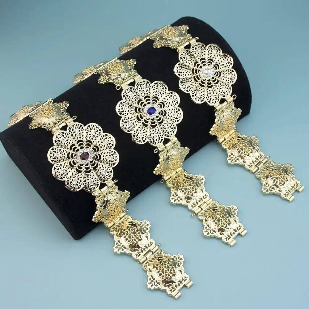 Kaftan – Gouden bruidskwastketting