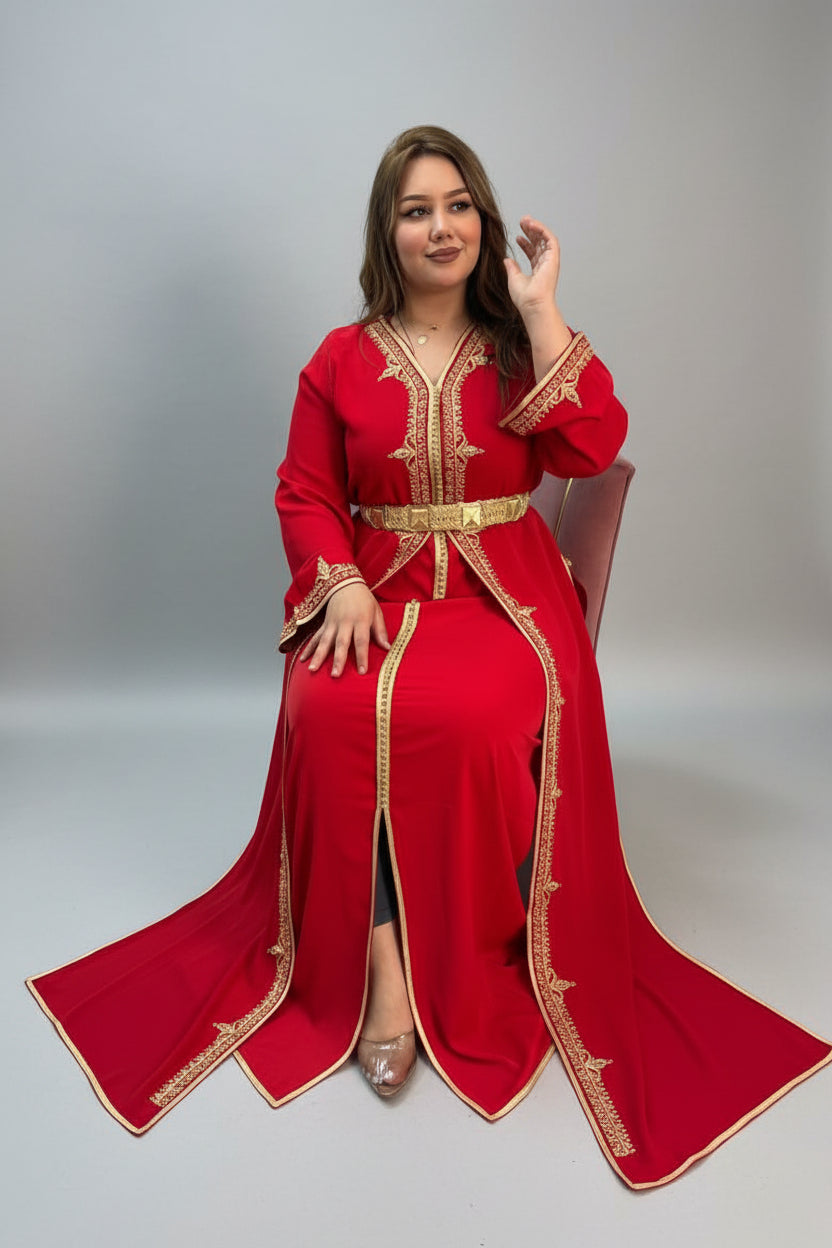 Woman in a red traditional outfit with gold accents in a store setting."caftan dress"
"women's caftan"
"kaftan"
"cotton caftan"
"caftan moroccan"
"moroccan caftan"
"men's caftan"
"caftan for women"
"white caftan"
"blue caftan"
"what is caftan"
"caftan dresses"
"caftan men"
"silk caftan"
"vintage caftan"
"maxi dress"
"beach caftan"
"caftan maxi dress"
"caftan for men"
"what is a caftan"
"caftan cover up"
"kaftan dress"
"plus size caftan"
"caftan plus size"
"short caftan"
"linen caftan"
"womens caftan"