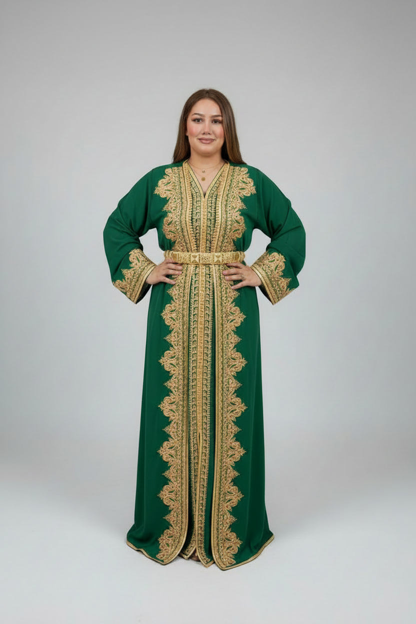 Woman wearing a green and gold dress in a clothing store.
"caftan dress"
"women's caftan"
"kaftan"
"cotton caftan"
"caftan moroccan"
"moroccan caftan"
"men's caftan"
"caftan for women"
"white caftan"
"blue caftan"
"what is caftan"
"caftan dresses"
"silk caftan"
"vintage caftan"
"maxi dress"
"beach caftan"
"caftan maxi dress"
"caftan for men"
"what is a caftan"
"caftan cover up"
"kaftan dress"
"plus size caftan"
"caftan plus size"
"short caftan"
"linen caftan"
"womens caftan"
"caftan meaning"
"caftan patter