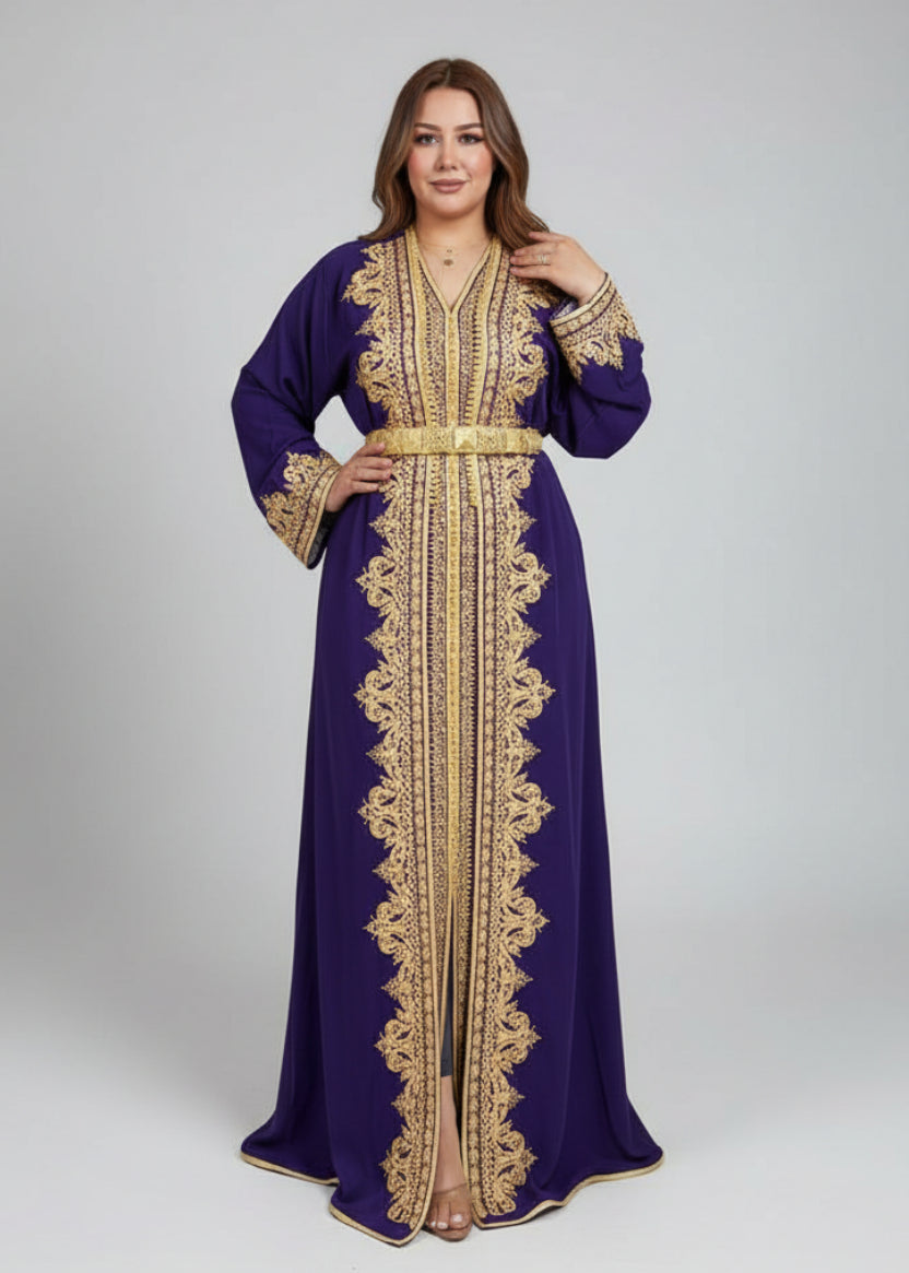 Woman wearing a purple dress with gold embroidery in a clothing store.
"caftan dress"
"women's caftan"
"kaftan"
"cotton caftan"
"caftan moroccan"
"moroccan caftan"
"caftan for women"
"white caftan"
"blue caftan"
"what is caftan"
"caftan dresses"
"silk caftan"
"vintage caftan"
"maxi dress"
"beach caftan"
"caftan maxi dress"
"caftan for men"
"what is a caftan"
"caftan cover up"
"kaftan dress"
"plus size caftan"
"caftan plus size"
"short caftan"
"linen caftan"
"womens caftan"
"caftan meaning"
"caftan pattern"